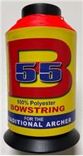 B55 BOW STRING MATERIAL 1/4# ELECTRIC RED