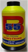 B55 BOW STRING MATERIAL 1/4# FLO YELLOW