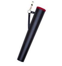 ^^N-613 TUBE QUIVER 17.5"x3" BLK w/RED TRIM