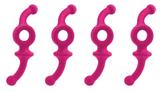 DOUBLEDOWN STRING SILENCERS PINK 4PK