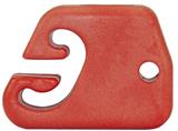 SLIPPERY SLIDE CABLE GUIDE RED