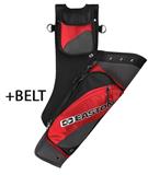 228258 DELUXE HIP QUIVER TAKEDOWN + BELT RED RH