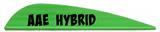 AAE HYBRID 26 VANES BRIGHT GREEN 500 BULK