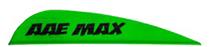 AAE MAX STEALTH VANE (2.7"x.50") BRIGHT GREEN 50PK