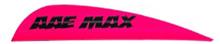 AAE MAX STEALTH VANE (2.7"x.50") HOT PINK 50PK