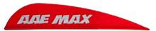 AAE MAX STEALTH VANE (2.7"x.50") RED 50PK