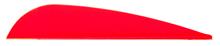 EP-26 PLASTIFLETCH VANES (2.7"x .50") FIRE ORANGE 50PK