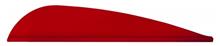 EP-26 PLASTIFLETCH VANES (2.7"x .50") RED 50PK