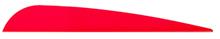 EP-40 PLASTIFLETCH VANES (3.8"x.50") FIRE ORANGE 50PK