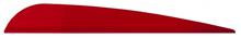 EP-40 PLASTIFLETCH VANES (3.8"x.50") RED 50PK