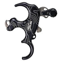 RIDGEPOINT FLEX HUNTING RELEASE - 3 FINGER - BK/BK
