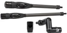 SEISMIC STABILIZER 12"/10" COMBO BLACK w/Back Bar
