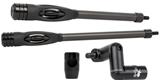 SEISMIC STABILIZER 12"/10" COMBO BLACK w/Back Bar